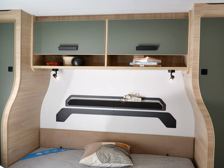 Caravelair Exclusive 540 tête de lit